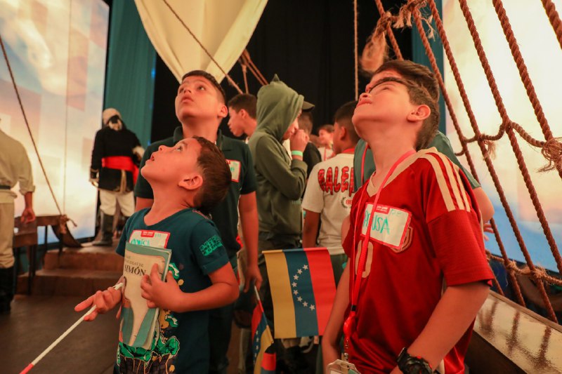 Expo Simón de Niño a Libertador recibió a la juventud petrolera, gasífera y petroquímica